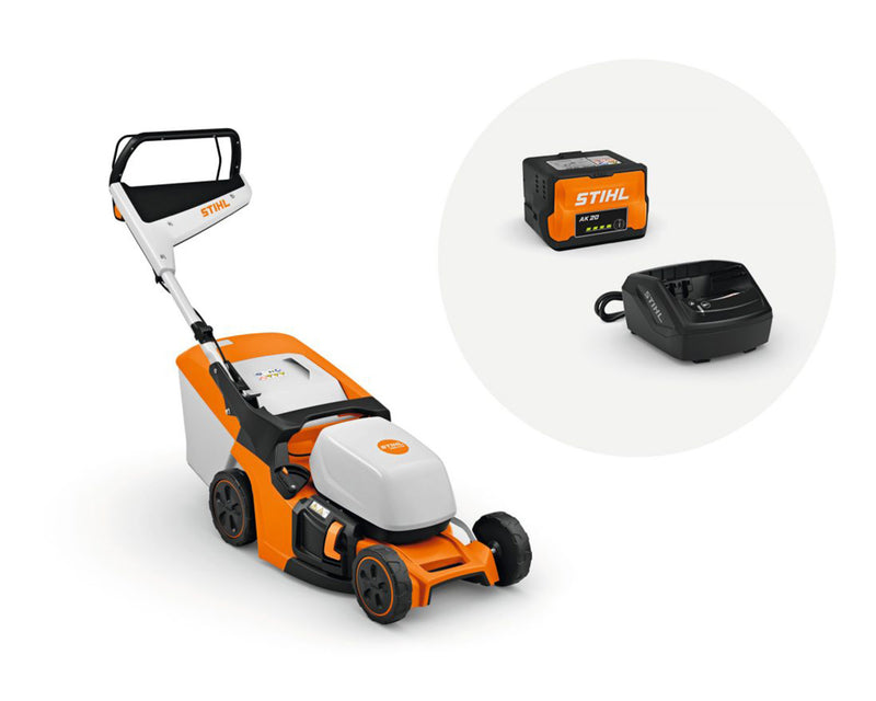 STIHL RMA443 Cordless Lawnmower Set Ripon Family