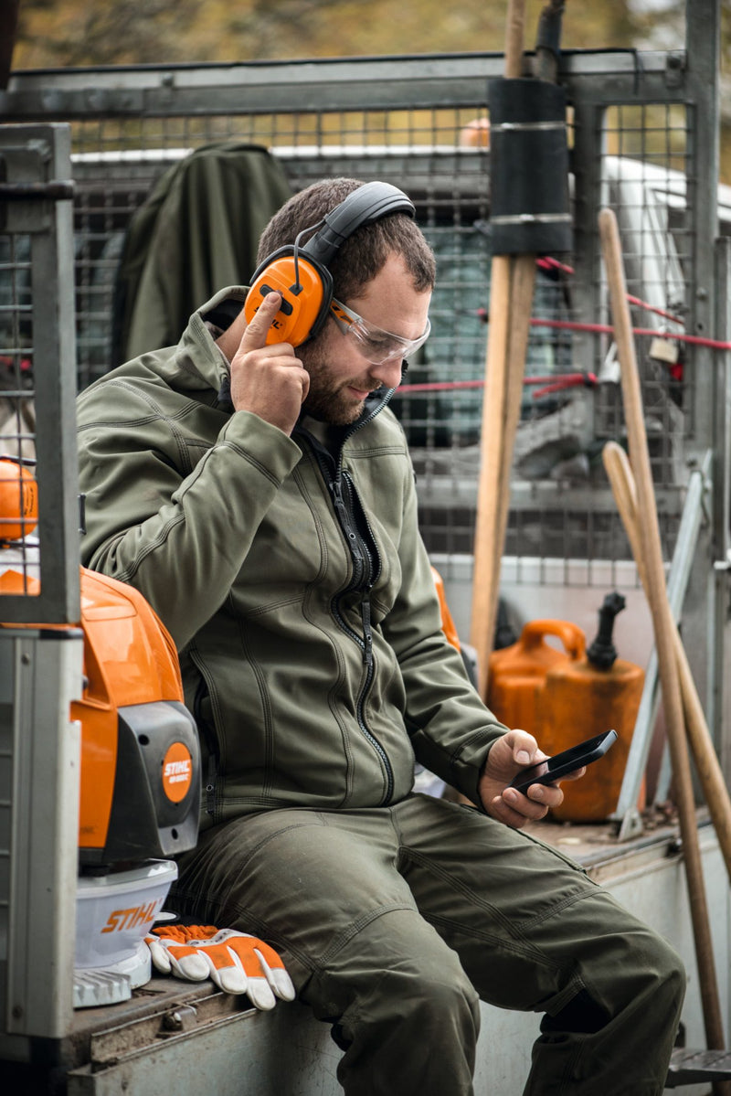 STIHL Bluetooth Ear Protectors - Headband Version -  0000 884 0519