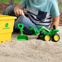 John Deere Sandbox Tractor with Bucket Set - MCEL47339000