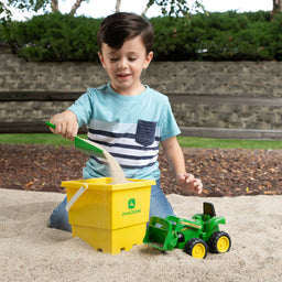 John Deere Sandbox Tractor with Bucket Set - MCEL47339000