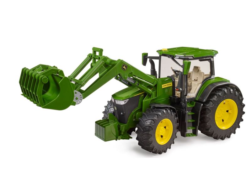 John Deere Bruder 7R 350 with Frontloader & Trailer Model - MCB009828000