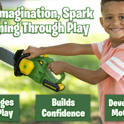 John Deere Toy Chainsaw (Lights & Sounds) - MCELX4706810