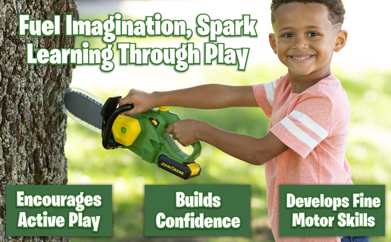 John Deere Toy Chainsaw (Lights & Sounds) - MCELX4706810