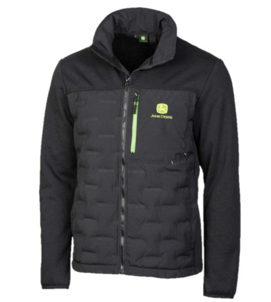 John Deere Black Operator Hybrid Jacket - MCS3066200