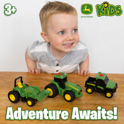 John Deere Lights & Sounds Tractors 3-pack - MCELX4703740