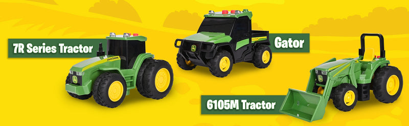 John Deere Lights & Sounds Tractors 3-pack - MCELX4703740