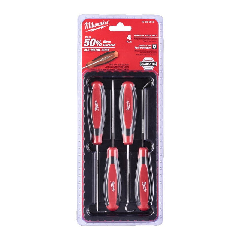 MILWAUKEE 4 Piece Hook & Pick Set 4932499471