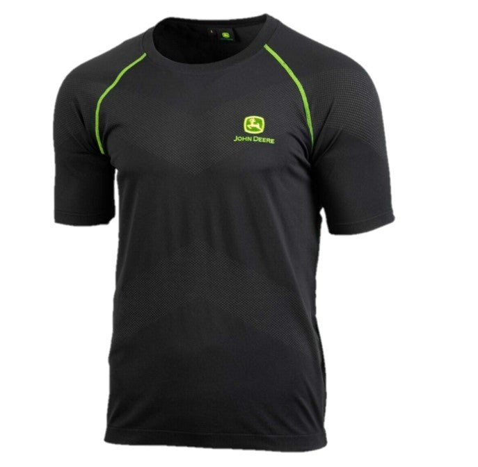 John Deere Optimum Black T-shirt - MCS3002004