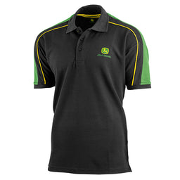 John Deere Black Polo Shirt - MCL2016020