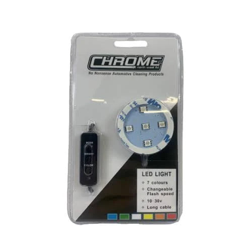 Chrome LED Light USB Charge