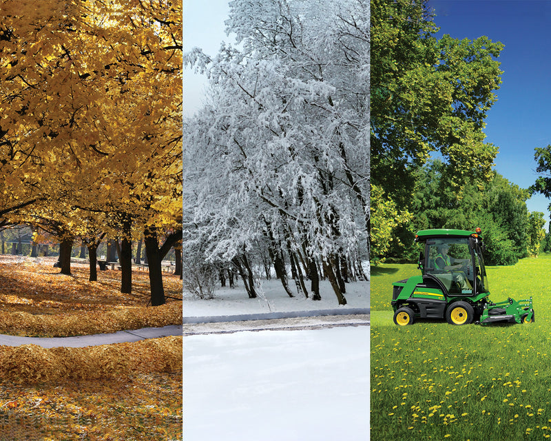 John Deere 1500 Series Front Rotary Mowers with ComfortCabs