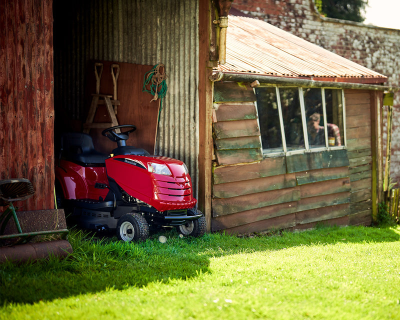 Small ride on mower