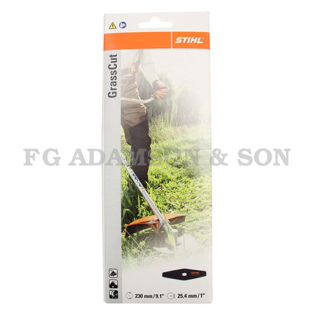 Lama Metallica Originale STIHL 4001 713 3805 – 230 Mm, 2 Denti, Per Decespugliatori