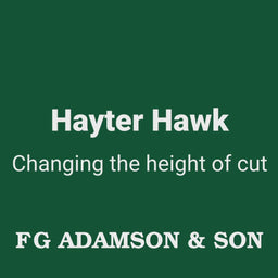Hayter Hawk 43 Push Cordless Lawnmower