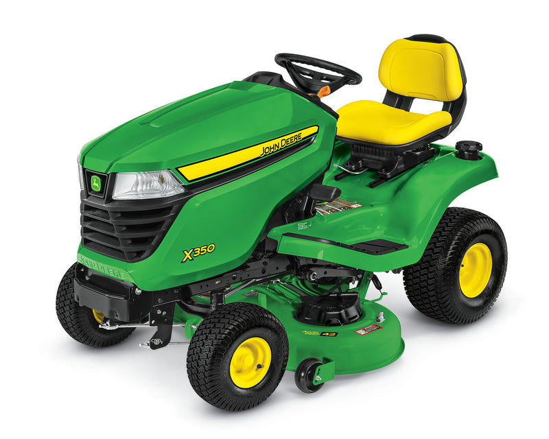 John Deere X350 Lawn Tractor Ripon Family - Main Image
