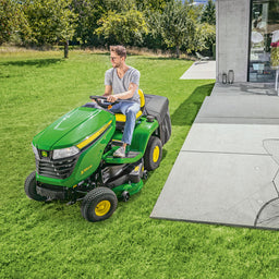 John Deere X350R Rear Collect and Mulching 42