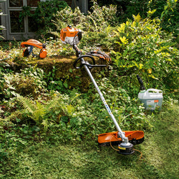 Stihl's petrol brushcutter and accessories