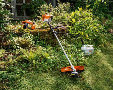 Stihl's petrol brushcutter and accessories