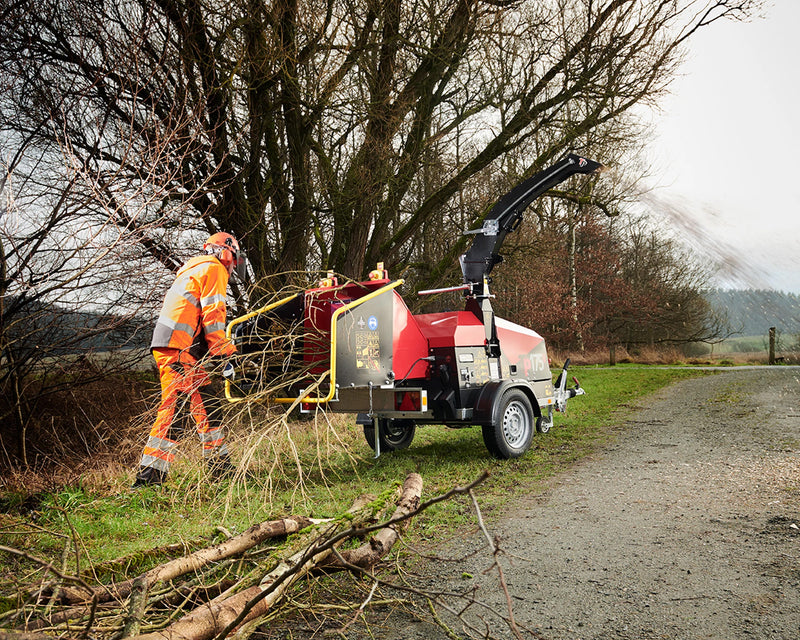 TP 175 Mobile V Diesel Wood Chipper