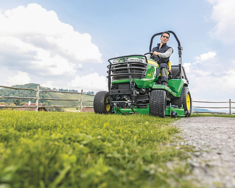 John Deere mow tractor