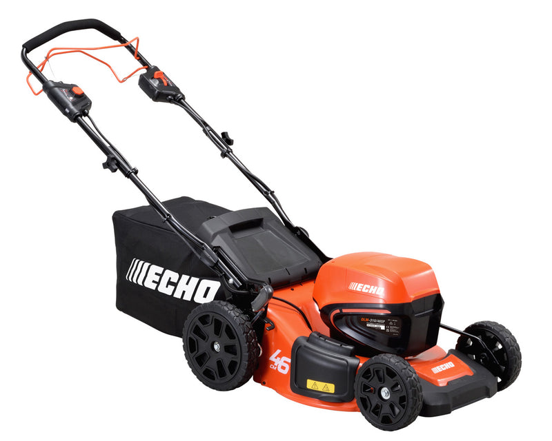 Self propelled battery lawn mower