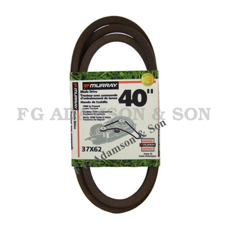 Murray Cutter Deck Belt - 37X62 Lawnmower Belts