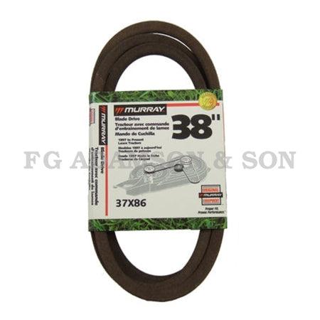 Murray Cutter Deck Belt - 37X86 Lawnmower Belts